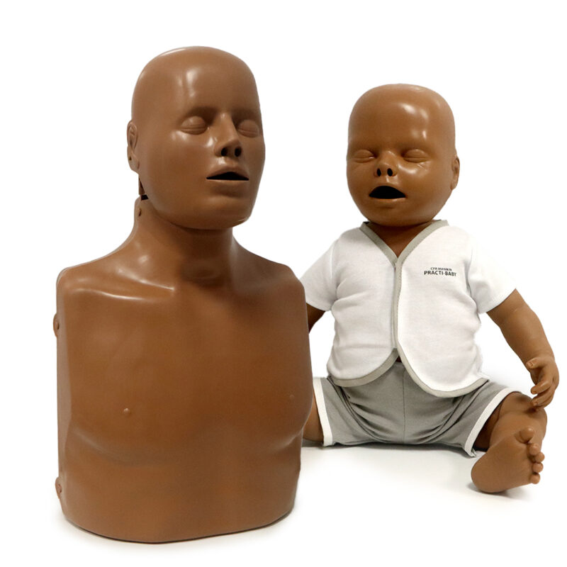 PractiMan & PractiBaby Dark SKin